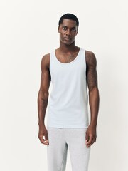 Blue/Grey Rib Vests 5 Pack - Image 10 of 12