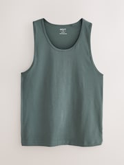 Azul/Cinza - Pacote Rib Vests 5 - Imagem 2 de 8