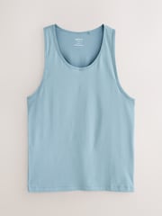 Azul/Cinza - Pacote Rib Vests 5 - Imagem 5 de 8