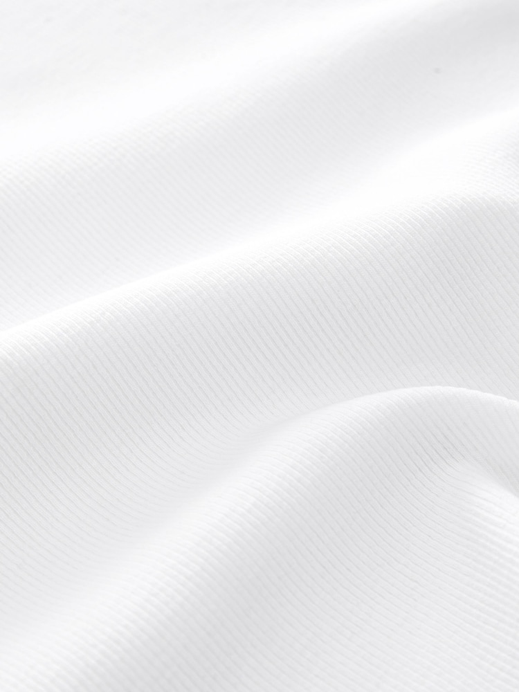 White Rib Vests 5 Pack - Image 4 of 4