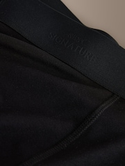 Black Lyocell - Signature Comfort 柔软内裤 - 9的图像9｝