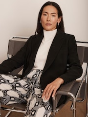Mint Velvet Black Tailored Blazer - Image 4 of 8