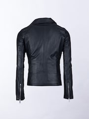 Lakeland Leather Black Tarraby Biker Jacket - Image 2 of 6