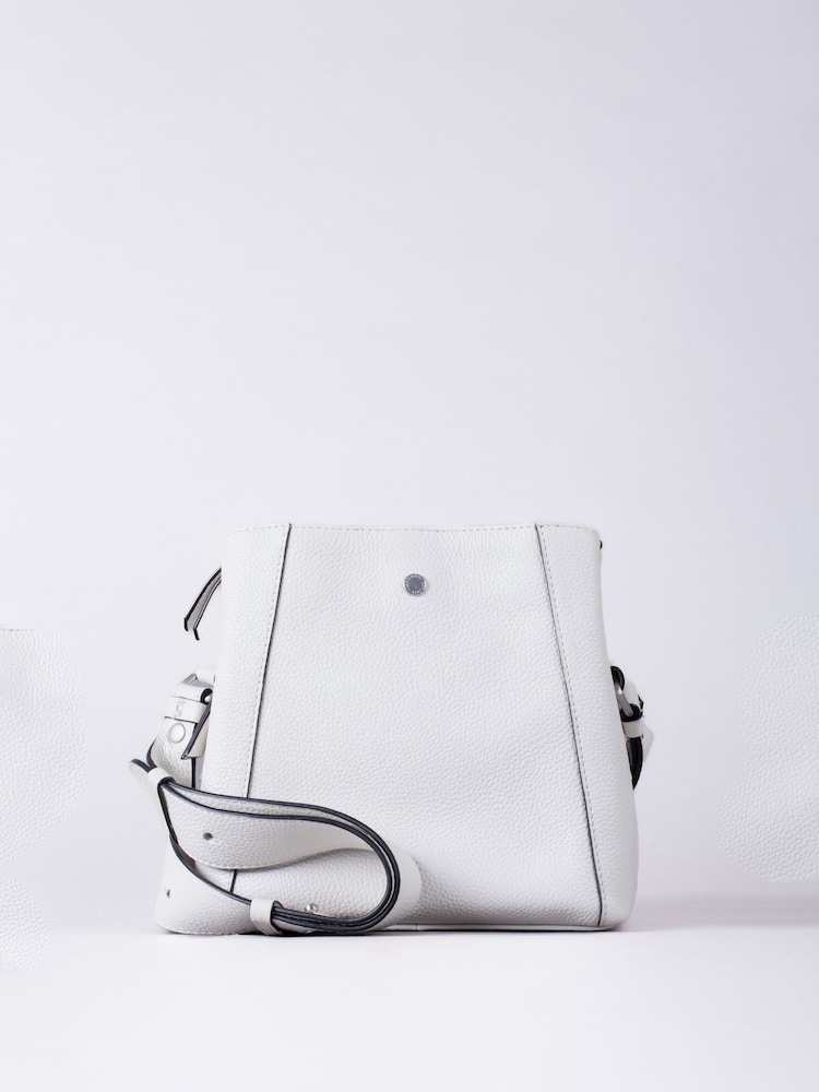 Lakeland Leather White Crosby Cross-Body Bag - Image 1 of 6