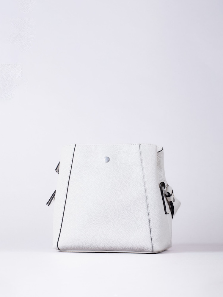 Lakeland Leather White Crosby Cross-Body Bag - Image 2 of 6 Lakeland Leather White Crosby Cross-Body Bag - Image 2 of 6