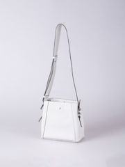 Lakeland Leather White Crosby Cross-Body Bag - Image 4 of 6
