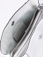 Lakeland Leather White Crosby Cross-Body Bag - Image 5 of 6