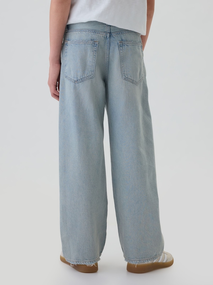 Gap Blue Distressed Baggy Jeans (5-13yrs) - Image 2 of 5