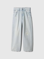 Gap Blue Distressed Baggy Jeans (5-13yrs) - Image 4 of 5