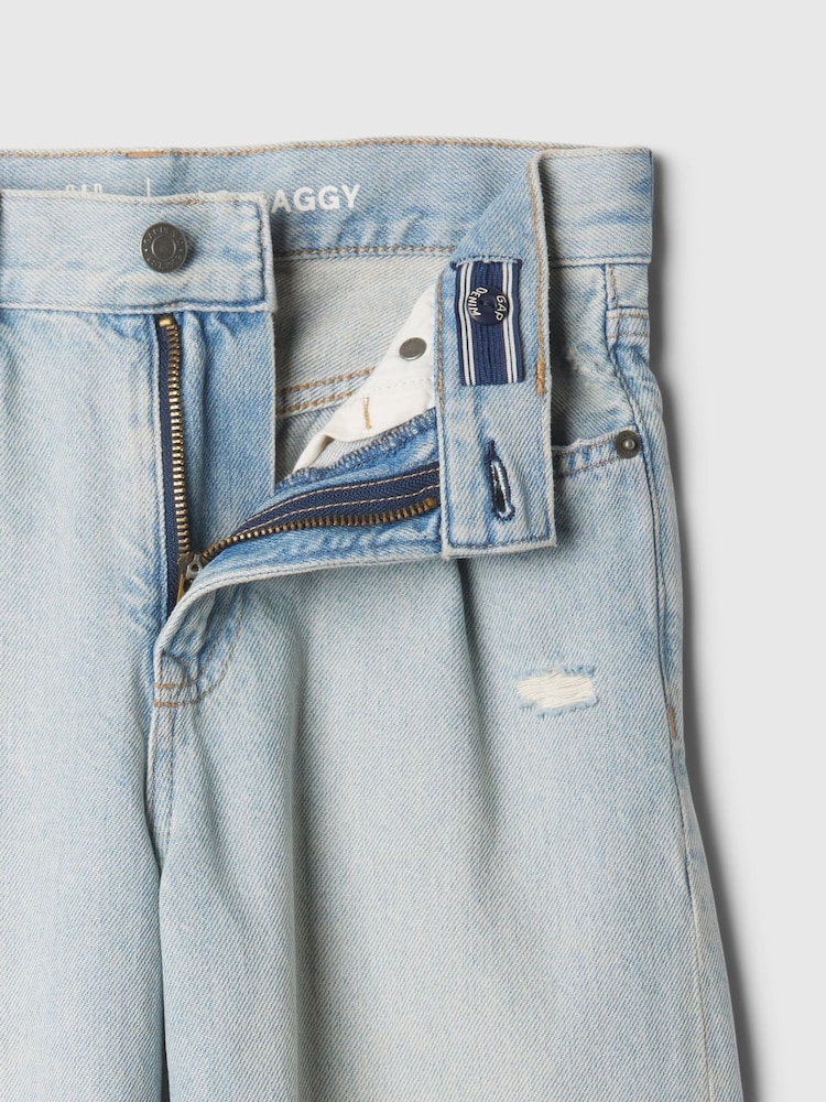 Gap Blue Distressed Baggy Jeans (5-13yrs) - Image 5 of 5