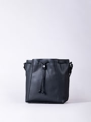 Lakeland Leather Black Crosby Bucket Bag - Image 1 of 6