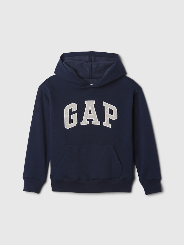 Gap Navy Blue Pullover Vintage Logo Hoodie (4-13yrs) - Image 1 of 1