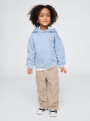 Gap Brown UltraSoft Pull On Baggy Cargo Jeans (6mths-5yrs) - Image 1 of 5