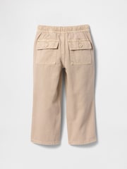 Gap Brown UltraSoft Pull On Baggy Cargo Jeans (6mths-5yrs) - Image 3 of 5