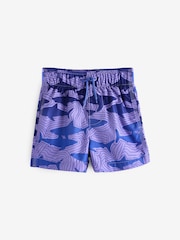 Gap Purple Drawstring Swimming Shorts (4-13yrs) - Image 1 of 4
