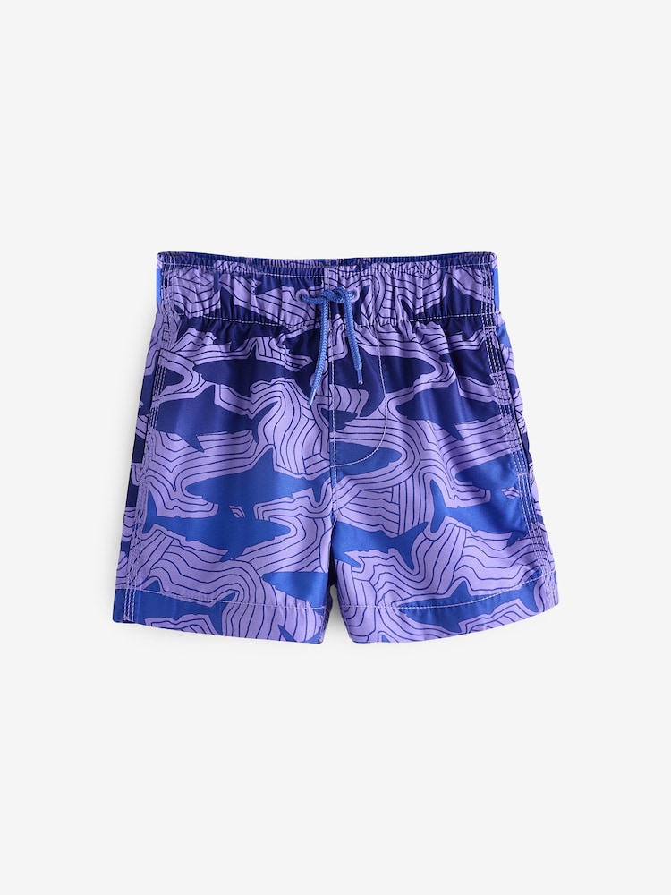 Gap Purple Drawstring Swimming Shorts (4-13yrs) - Image 1 of 4