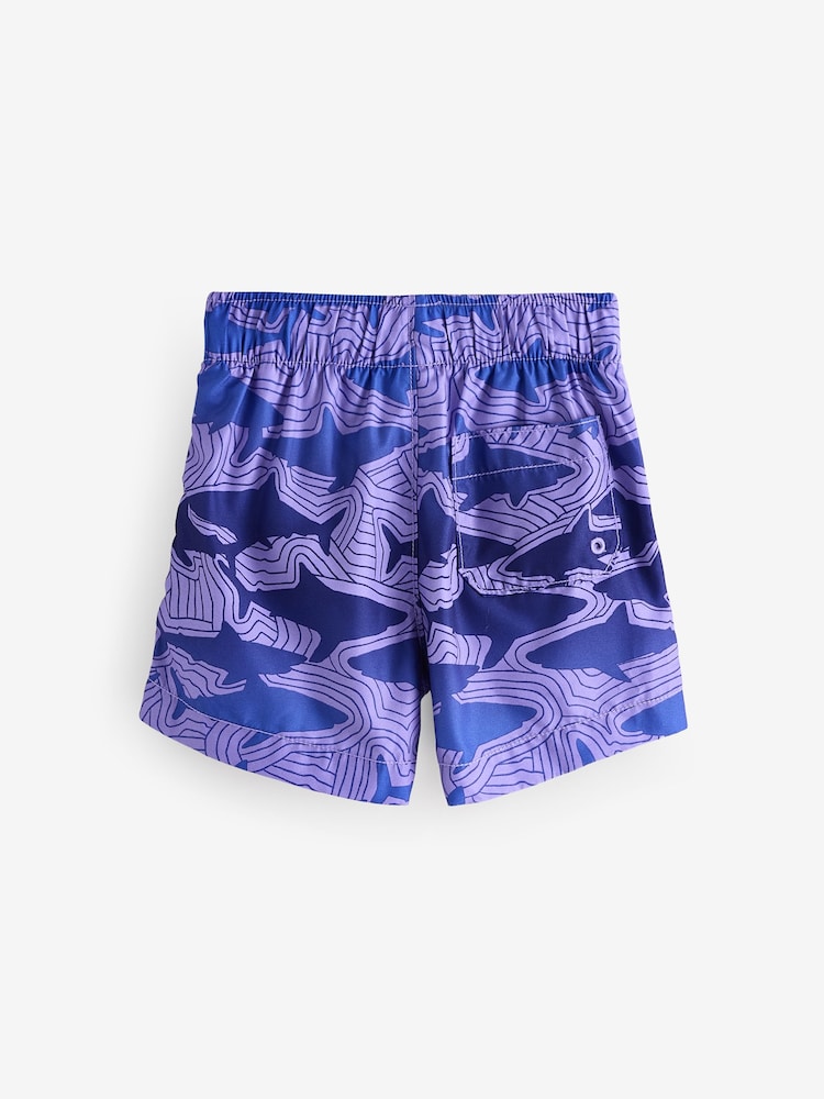 Gap Purple Drawstring Swimming Shorts (4-13yrs) - Image 2 of 4