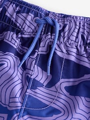 Gap Purple Drawstring Swimming Shorts (4-13yrs) - Image 4 of 4