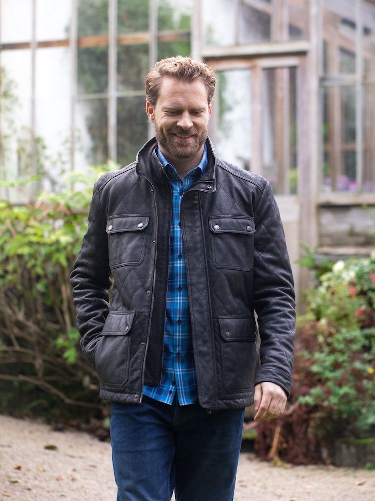 Lakeland Leather Black Rusland Jacket - Image 1 of 7