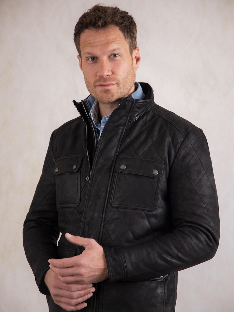 Lakeland Leather Black Rusland Jacket - Image 2 of 7