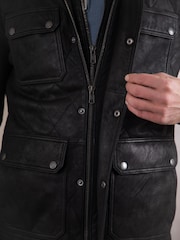 Lakeland Leather Black Rusland Jacket - Image 6 of 7