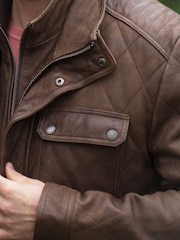 Braun - Lakeland Leather Rusland Jacket - Bild 5 von 7