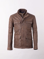 Braun - Lakeland Leather Rusland Jacket - Bild 6 von 7