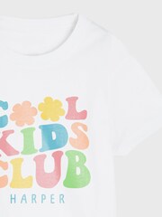 Personalised Cool Kids Club 100% Cotton T-Shirt by Stitch Style - Image 2 of 3