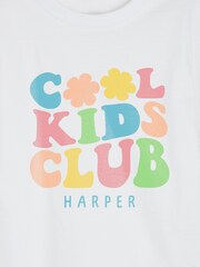 Personalised Cool Kids Club 100% Cotton T-Shirt by Stitch Style - Image 3 of 3