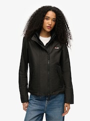 Superdry Black Hooded Mountain Windbreaker Jacket - Image 2 of 4