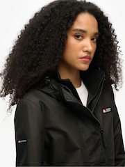 Superdry Black Hooded Mountain Windbreaker Jacket - Image 3 of 4