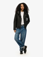 Superdry Black Hooded Mountain Windbreaker Jacket - Image 4 of 4