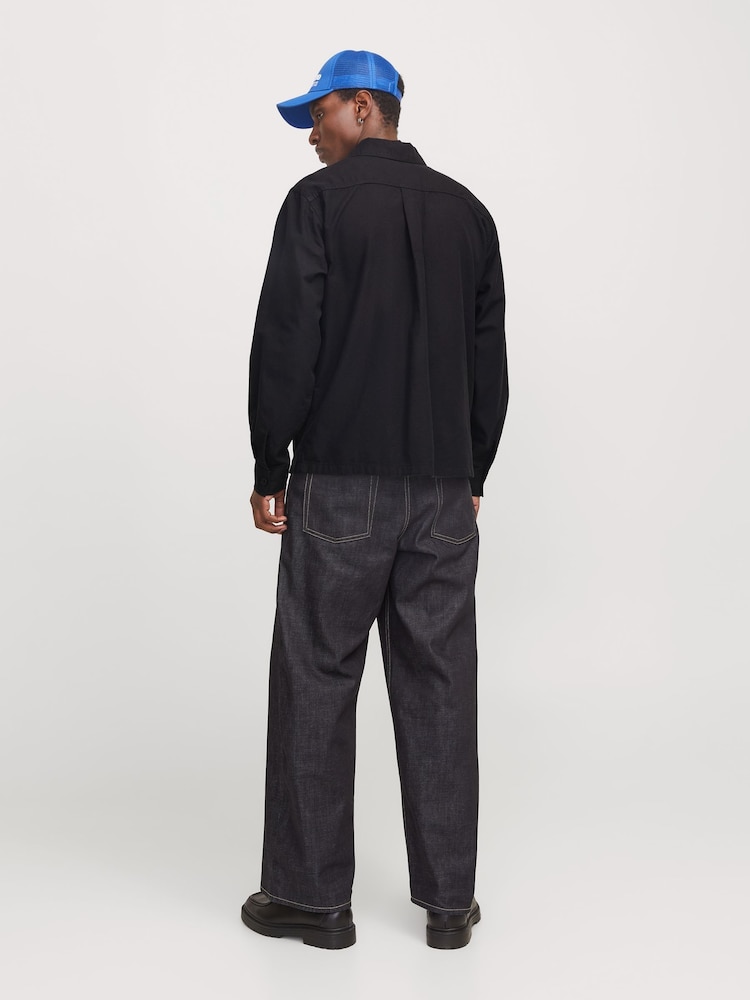 JACK & JONES Button Down Over Shirt - Image 3 of 7