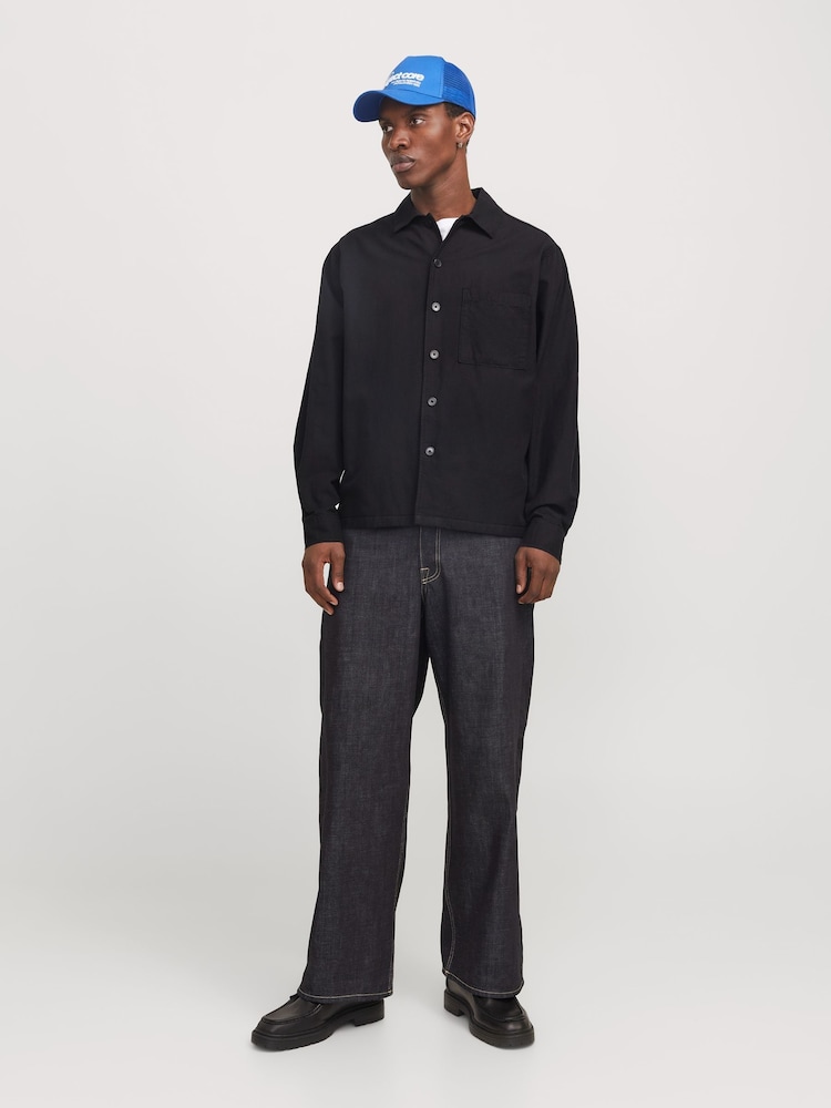 JACK & JONES Button Down Over Shirt - Image 6 of 7