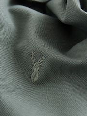 Green Sage Regular Fit Short Sleeve Pique Polo Shirt - Image 2 of 3