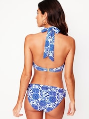 Boden Blue Levanzo Halter Bikini Top - Image 3 of 6