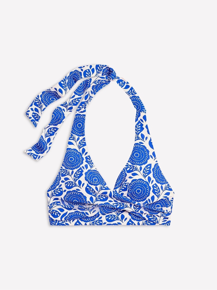 Boden Blue Levanzo Halter Bikini Top - Image 5 of 6