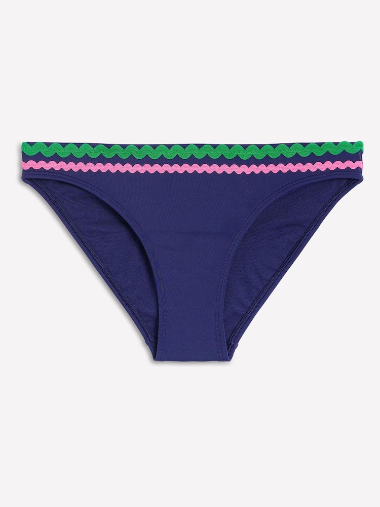 Boden Blue Porto Bikini Bottoms - Image 5 of 6