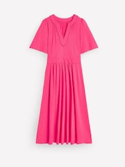 Boden Pink Maddie Trim Jersey Dress - Image 7 of 7