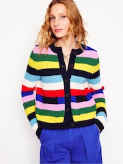 Boden Blue Libby Knitted Jacket - Image 1 of 8