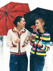 Boden Blue Libby Knitted Jacket - Image 2 of 8