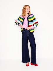 Boden Blue Libby Knitted Jacket - Image 6 of 8