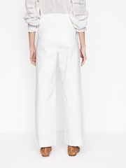 Boden White Primrose Patch Pocket Trousers - Image 4 of 6