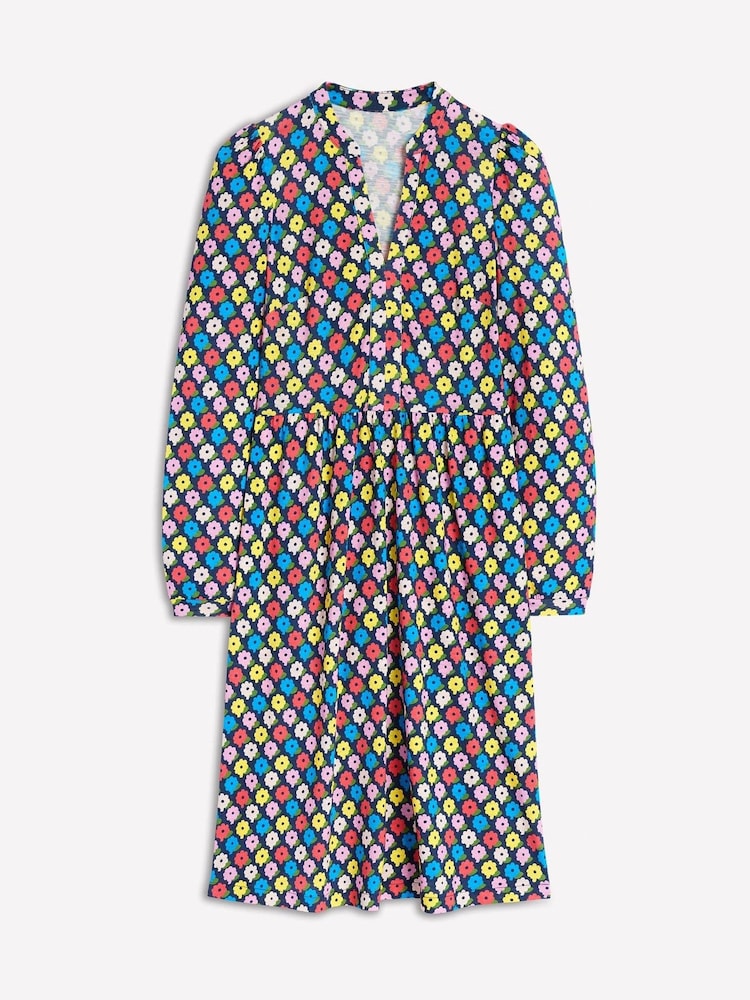 Boden Blue Naomi Relaxed Jersey Dress - Image 5 of 5