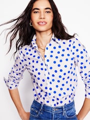 Boden Cream Sienna Shirt - Image 1 of 6