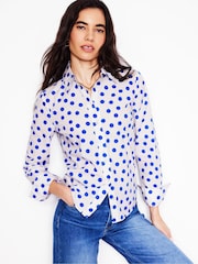 Boden Cream Sienna Shirt - Image 2 of 6