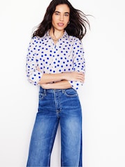 Boden Cream Sienna Shirt - Image 3 of 6
