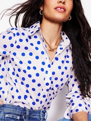 Boden Cream Sienna Shirt - Image 5 of 6