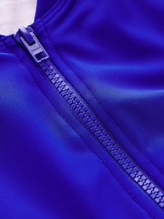 Boden Blue Piped Raglan Sleeve Swimsuit - Image 6 of 6