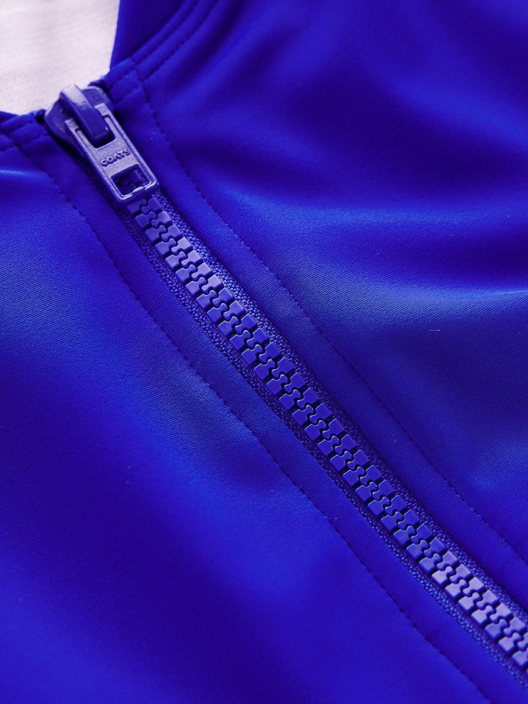 Boden Blue Piped Raglan Sleeve Swimsuit - Image 6 of 6